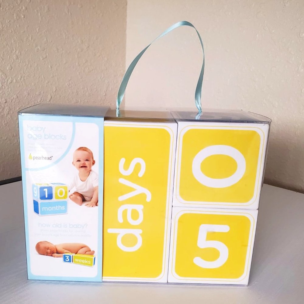 Baby Age Block, Delexe for Picture.